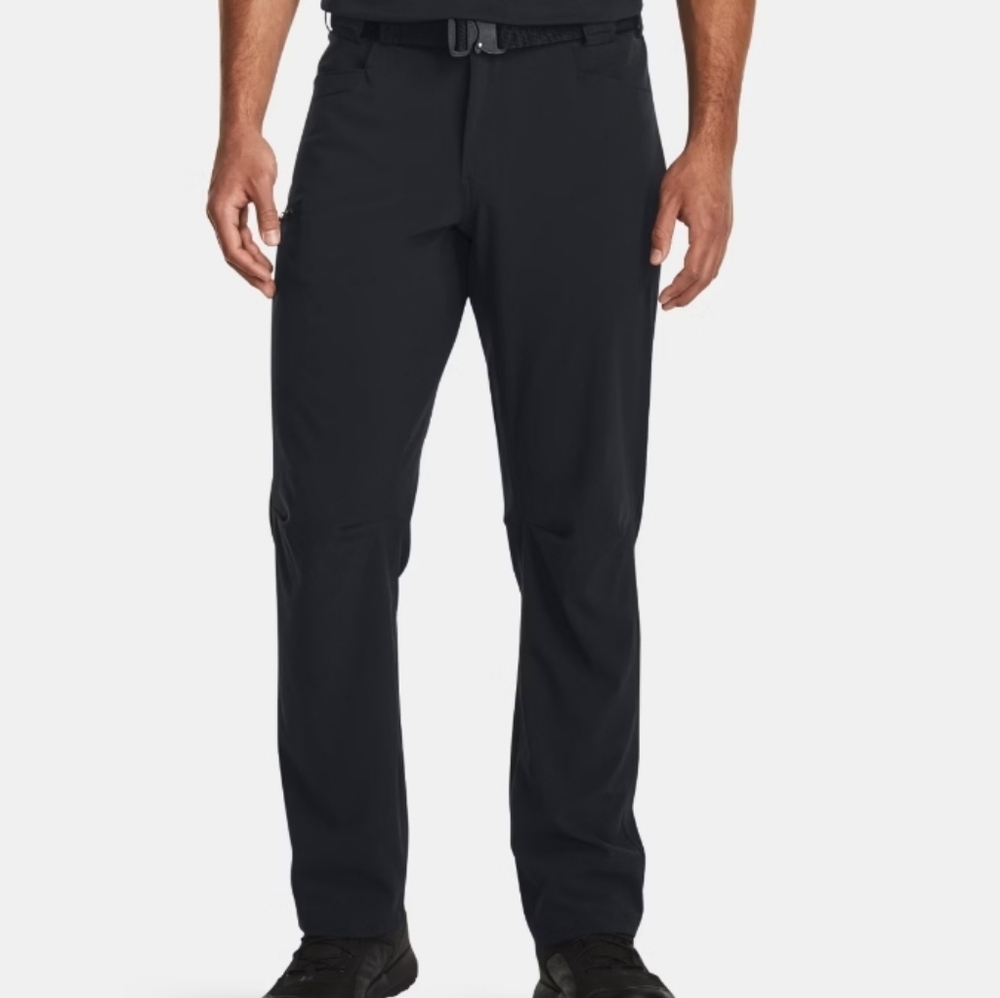 Under armor men's black pants 34